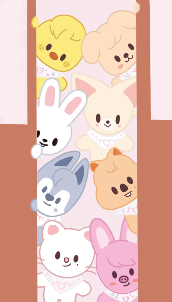 a cartoon illustration Tiffany did